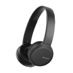 Sony WHCH510 Over-Ear Wireless Headset - Black