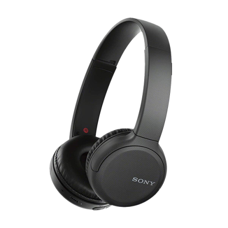 Sony WHCH510 Over-Ear Wireless Headset - Black