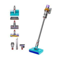 Dyson Vacuum Cleaner V15s Detect Dry and Wet Submarine 448798-01 - Nickel-Satin Yellow